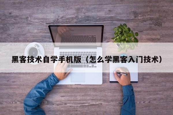 黑客技术自学手机版（怎么学黑客入门技术）