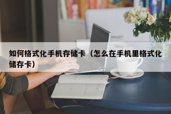 如何格式化手机存储卡（怎么在手机里格式化储存卡）