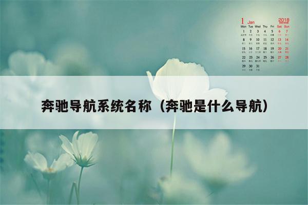 奔驰导航系统名称（奔驰是什么导航）