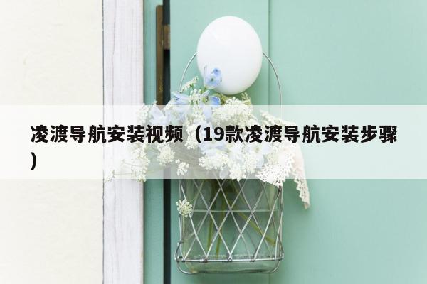 凌渡导航安装视频（19款凌渡导航安装步骤）