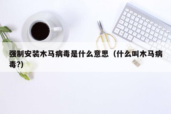 强制安装木马病毒是什么意思（什么叫木马病毒?）