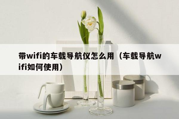 带wifi的车载导航仪怎么用（车载导航wifi如何使用）